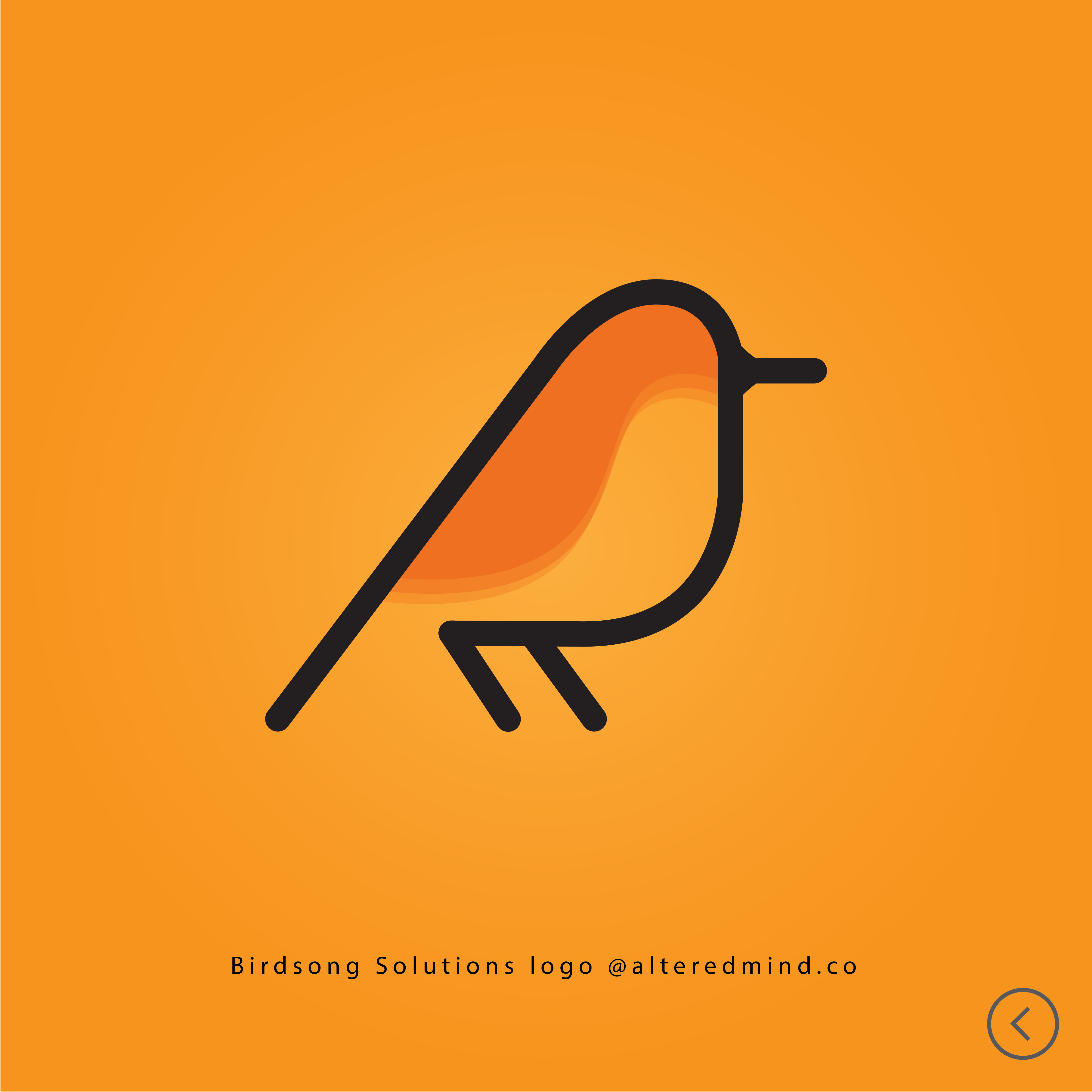 Birdsong Solutions Logo @alteredmind.co By Alteredmind On Dribbble