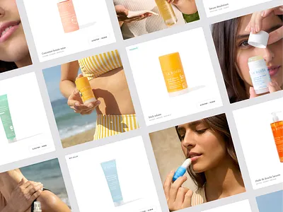 La Rosée branding cards cosmetic dailyui design figma graphic design minimal shopify typography ui ux web website