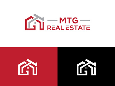 MTG Home Logo Design apartment brand identity branding building logo construction logo home logo house logo lettering logo for sale mortage mtg logo property logo real estate real estate agency real estate branding real estate building real estate logo roalty