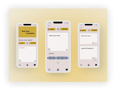 Language translator : Mobile App UI Design 2d 3d animation app behance branding design dribble graphic design illustration logo motion graphics ui ux vector