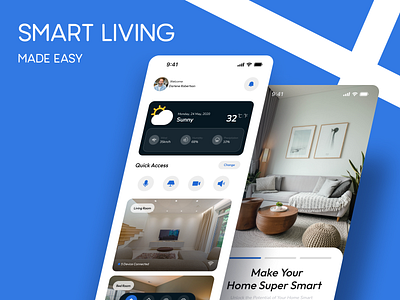 Smart Home Mobile App futureofhome visualdesignvibes