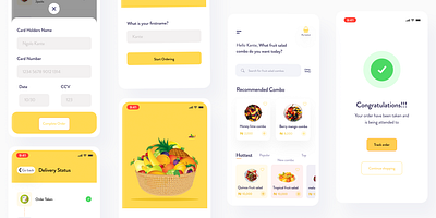 Fruit Hub app design appdesign branding design graphic design ui uiux uiux design web design