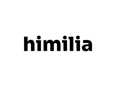 Introducing himilia brand branding graphic design himilia logo logo2023 logodesign minimallogo textlogo typelogo typography