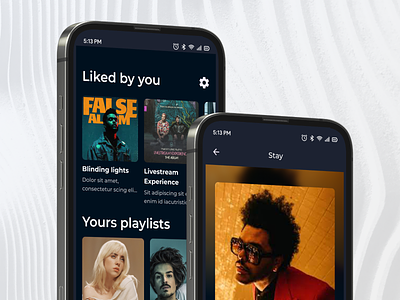 IMS Audio Player - Mobile app android app application design ios mobile music play player sound ui ux