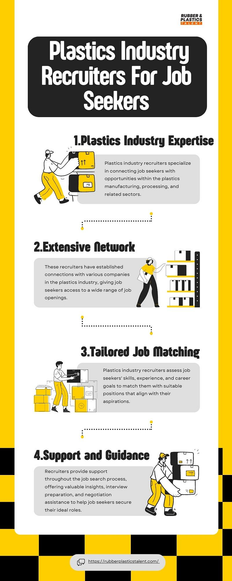 Plastics Industry Recruiters For Job Seekers by RUBBER & PLASTICS TALENT on Dribbble