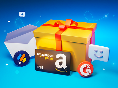 Amazon gift card 3d gift box 3d gift card g2 g2 3d logo g2 review jotform