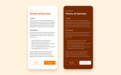 Daily UI: 089 analytics card dailyui design illustration terms of service ui