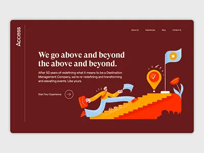 Custom illustrations - Access access branding collaboration colorful commision creative custom design flat illustration getillustrations hiring icons illustration sucess talent team ui vector website work