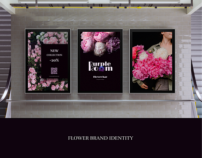 Flower Shop branding design illustration logo ui ux