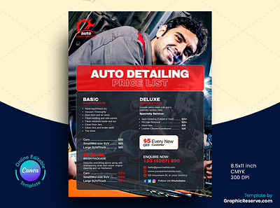 Auto Detailing Service Price List Flyer Model auto deatailing auto deatailing pricelist flyer auto deatailing pricing flyer automobile advertisement samples automobile service flyer car detailing canva template car wash car wash deatailing center car wash deatailing flyer car wash flyer car wash flyer canva template car wash pricelist flyer car wash pricing flyer car wash service flyer mobile car detailing flyer mobile car wash flyer mobile wash service flyer rent a car flyer