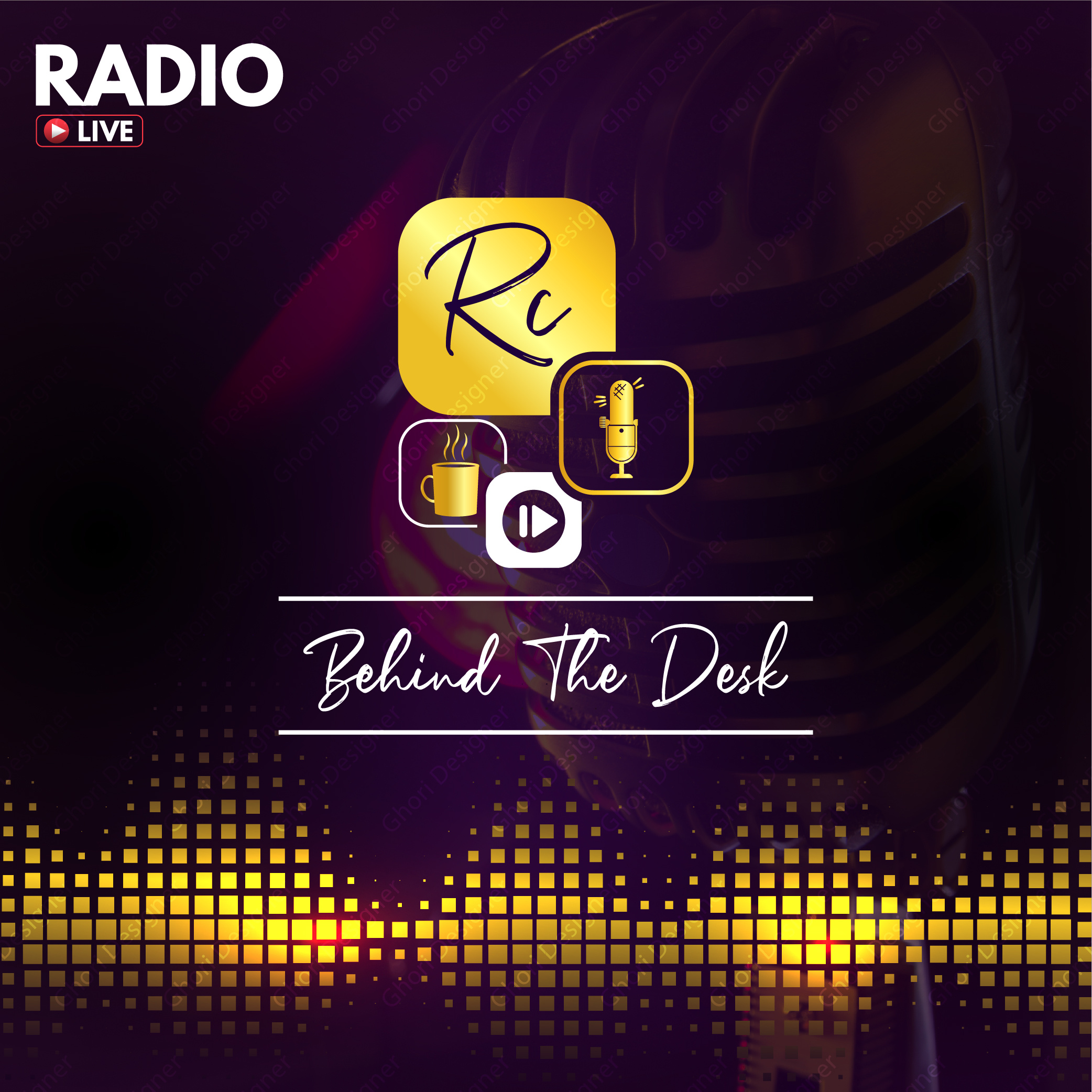 Radio Community Logo Design brand design branding communitylogo creative logo graphic design icon logo identity design logo logo services logodesigning