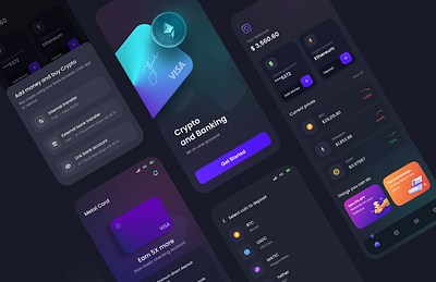 Crypto Banking by Priti Patil on Dribbble