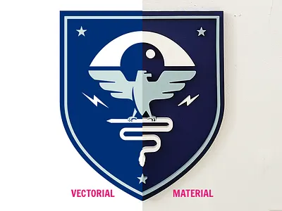 The Guardians contemporary art eagle eye illustration logo masonry symbol snake thunders