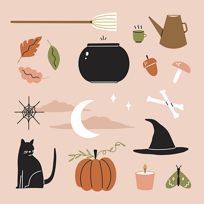 Halloween design graphic design illustration