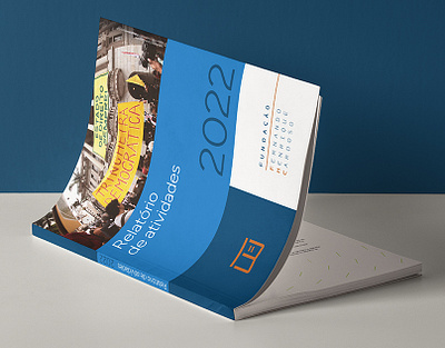 FFHC ANNUAL REPORT 2022 design design editorial design gráfico diagramação editorial graphic design