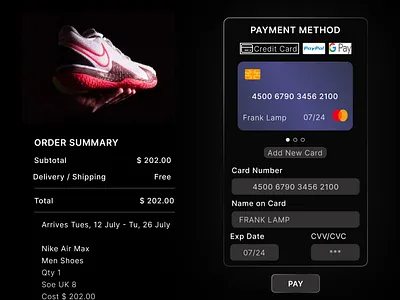 Random UI Designs application design redesign ui ux