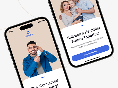 Medibook | Onboarding app colors design ui ui design ux