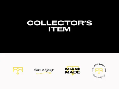 Collector's Item // Brand Toolkit american brand brand elements brand identity brand toolkit branding design system fashion logo logotype retro sports streetwear symbol vintage visual identity