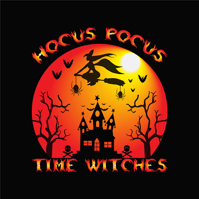 Hocus pocus time witches 7 halloween tshirt 2023