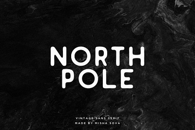 North Pole Font + Extras aurora brand branding design font graphic design grunge illustration logo logotype north pole retro sans serif stamp type typeface typography vintage