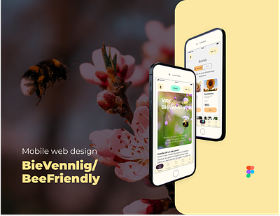 BieVennlig/BeeFriendly app ui ux ux design