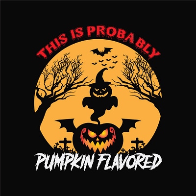 This is probably pumpkin flavored 7 halloween tshirt 2023