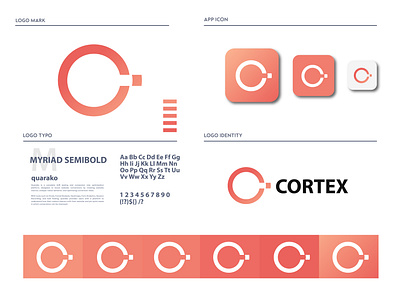 CORTEX CONCEPT - LOGO DESIGN best logo brand identity branding creative design illustration logo logo design ui vect plus