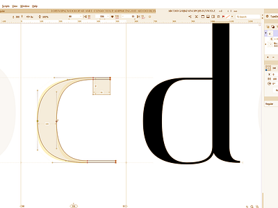 Type Design 61 2d art artwork design font fontlab graphic design lettering modern type design typeface typography vector