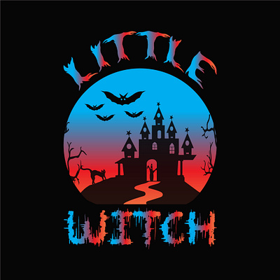 Little witch 11 halloween tshirt 2023