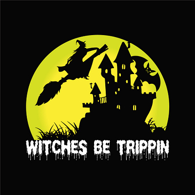 Witches be trippin 5 halloween tshirt 2023