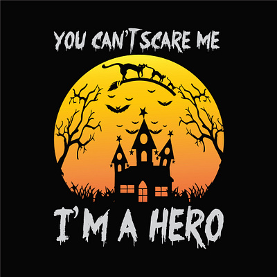 You can't scare me im a hero 8 halloween tshirt 2023