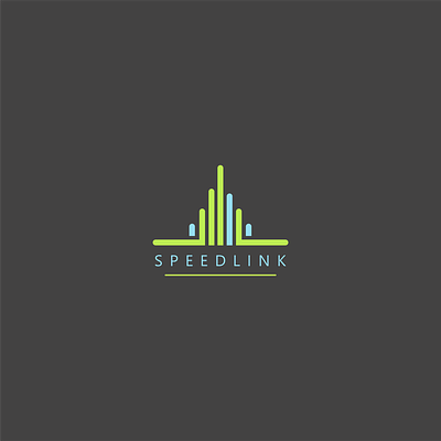 SpeedLink branding design graphic design logo