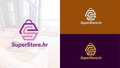 SuperStore.hr Logo Design businesslogo design fiverr fiverr.com fiverrgigs fiverrlogo illustration logo minimalist