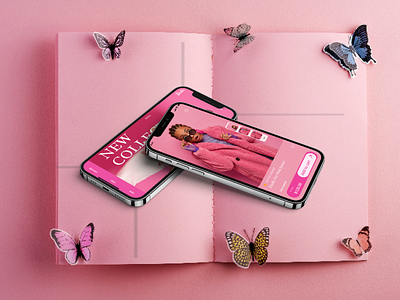 Barbie Clothing Mobile App 3d branding design fashion graphic design ui