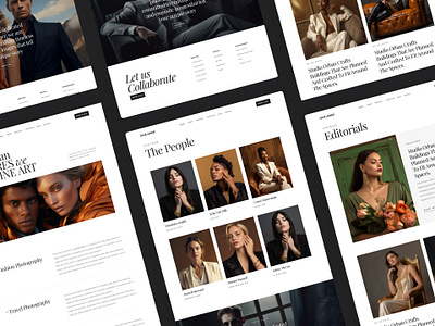 Chloe Laurent. Luxury Fashion Photography Template. agency blog clean fashion framer high end luxury mid journey minimal no code photography template web design webflow website