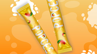 POPCEE | STICK SACHET PACKAGING DESIGN & BRANDING branding juice packaging logo motion graphics