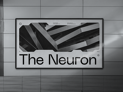 The Neuron Intelligence Co.© brand design brand identity branding custom design education futuristic graphic design high tech identity logo logo design logotype software study tech technology typo typography