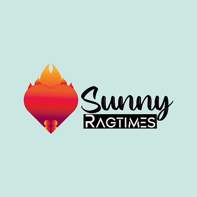 Sunny Ragtime logo design branding design graphic design icon illustration logo logo design typography vector