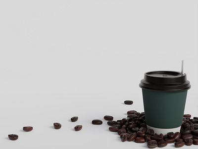 Coffee Cup 3D Illustration 3d 3d icon 3dart app branding design graphic design illustration logo mockup ui