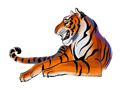 Tiger calendar 2022 animal big cats illustration tiger tiger year wild cat wild life year of tiger