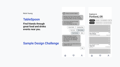 Sample Take-home UX/UI Design Challenge w/ Design Process take home challenge ui