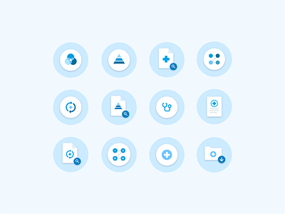 Eviti States Illustrations branding clinical cycle design empty states evidence file files graphic design healthcare icon iconography icons illustration interface medical pictogram search states ui