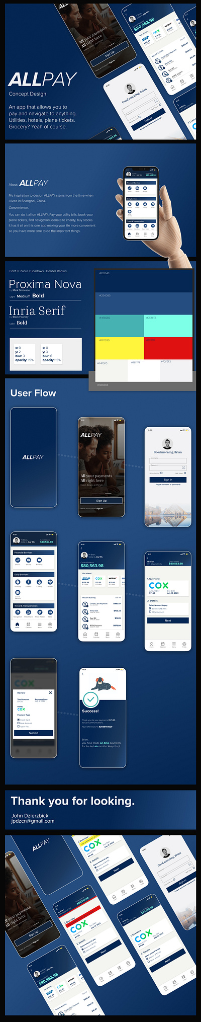 Allpay mobile app ui ux
