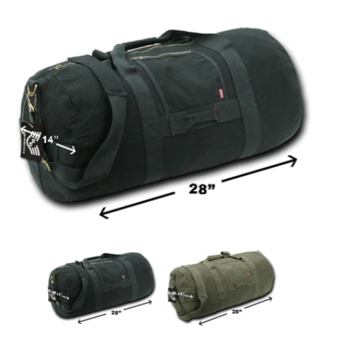 Rapid Dominance Tactical Heavy Duffle Bags, Patrol Ready, Canvas by The ...