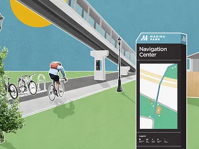 Marina Park branding design graphic design icon illustration logo typography ui ux vector