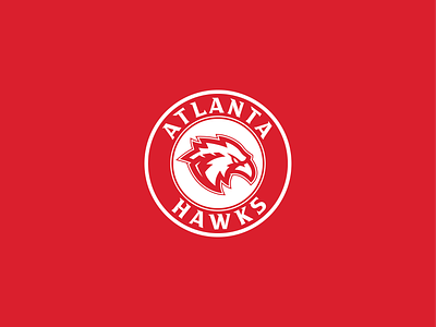 Atlanta Hawks Concept Logo atl atlanta atlanta hawks branding concept logo design graphic design hawks illustration logo nba