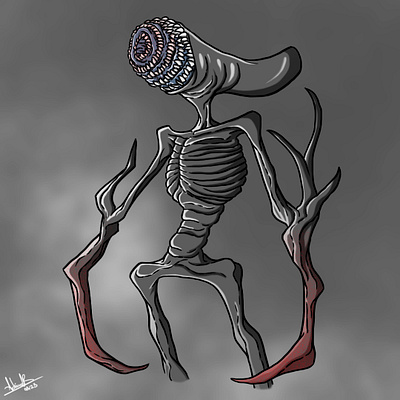 Eater character characterdesign coloring creature creature design digital drawing horror illustration lineart monster terror