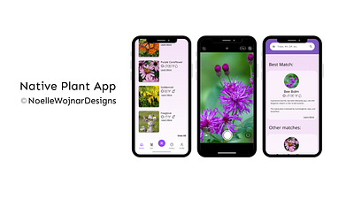 Native Blooms - Native Garden App dailyui design garden plants ui ux