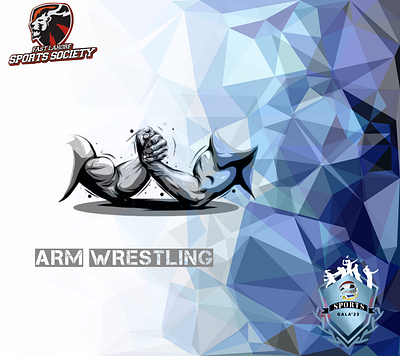 sports arena animation design graphic design illustration logo typography