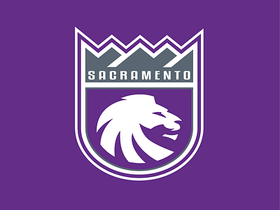 Sacramento Kings Concept Logo branding concept logo design graphic design illustration kings logo nba sacramento sacramento kings